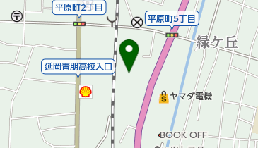 日高内科医院の地図画像