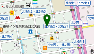 札幌第一合同庁舎診療所の地図画像