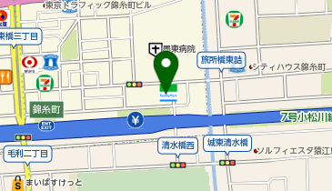ときわ在宅クリニック墨田の地図画像