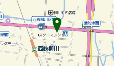 ヤナガワ整形外科の地図画像