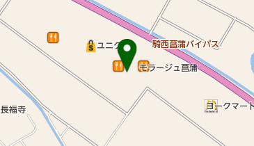 菖蒲むらた眼科の地図画像