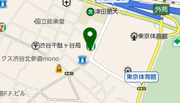 千駄ヶ谷インターナショナルクリニックの地図画像