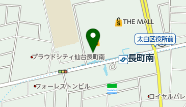 ファミリア皮膚科長町の地図画像