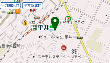 平井リハビリテーション整形外科の地図画像