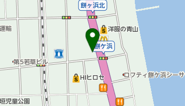 餅ヶ浜医院の地図画像