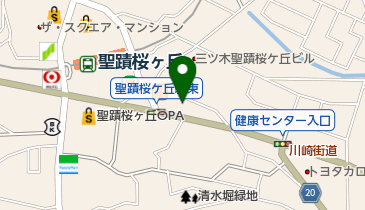 せいせき内科の地図画像