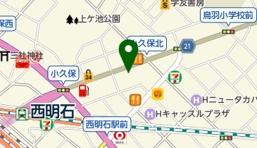 高原整形外科医院の地図画像