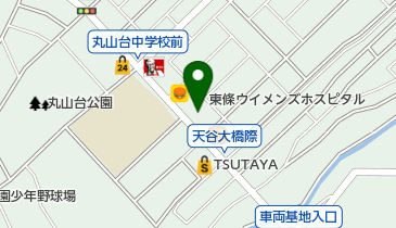 上永谷整形外科の地図画像