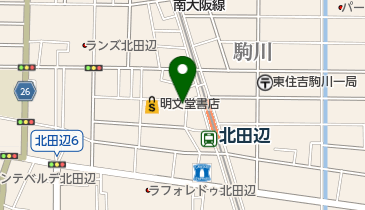 あさこまごころ皮膚科の地図画像