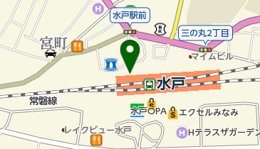 水戸とりやま眼科の地図画像