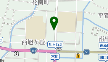 まなべ整形外科・皮フ科の地図画像