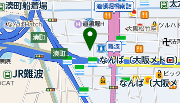 ユナイテッドクリニック大阪なんば院の地図画像