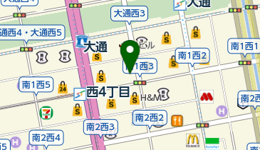 札幌大通リウマチ内科の地図画像