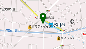 氷川台のと小児科クリニックの地図画像