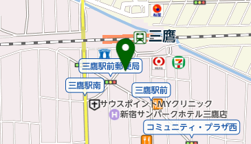 みたか南口泌尿器科クリニックの地図画像