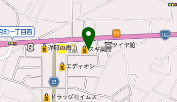 おくむら内科眼科クリニックの地図画像