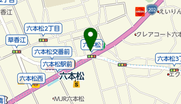 うえむら痛みのクリニックの地図画像