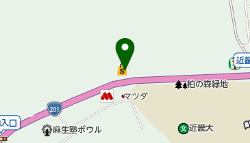 飯塚東耳鼻いんこう科の地図画像