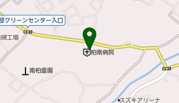 柏南クリニックの地図画像