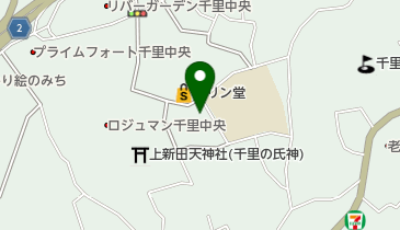 千里中央花ふさ皮ふ科・美容皮膚科の地図画像