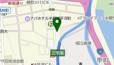 風の木クリニックの地図画像