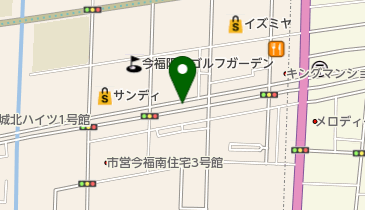 山田内科医院の地図画像