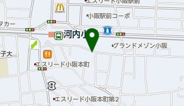 かわばた循環器内科の地図画像