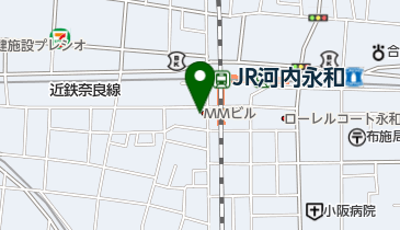 かわべクリニックの地図画像