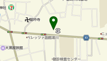 湯の川クリニックの地図画像