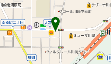 川崎鶴見血管外科クリニックの地図画像