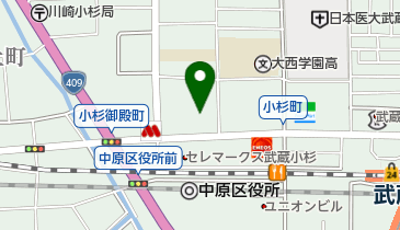 コスギコモンズクリニックの地図画像