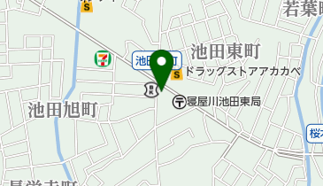 なかはら内科医院の地図画像