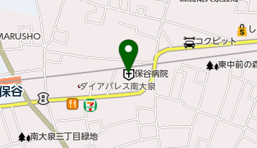 保谷医院の地図画像