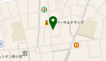 たなかがく内科クリニックの地図画像