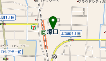 ほしな小児科の地図画像