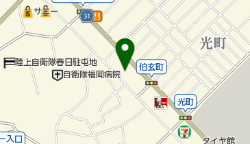 上田胃腸科内科医院の地図画像