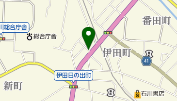 金子内科医院の地図画像