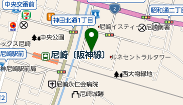 こどもクリニックまえのの地図画像