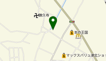 あのつクリニックの地図画像