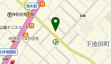 けやきクリニックの地図画像