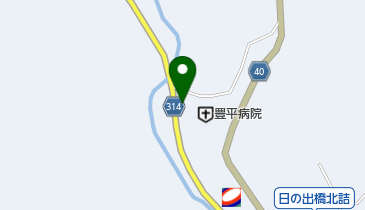 北広島町豊平診療所の地図画像