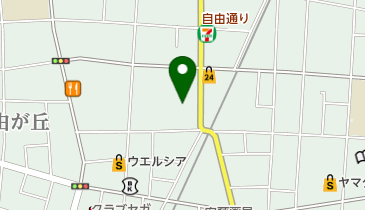自由が丘ウロケアクリニックの地図画像