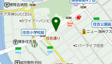 つつい皮ふ科形成外科クリニックの地図画像