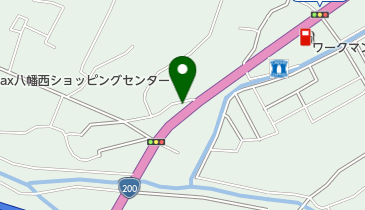 ホームクリニック八幡の地図画像