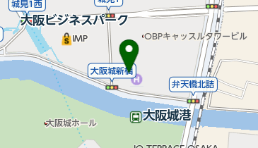 そばじまクリニックニューオータニ大阪院の地図画像