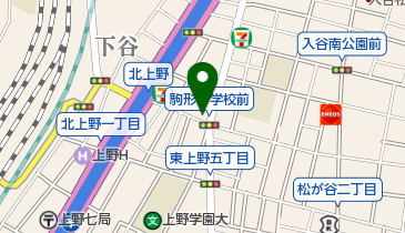 上野なかのクリニックの地図画像