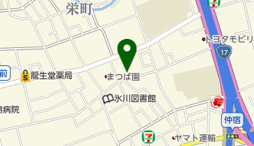 氷川町整形外科・皮ふ科の地図画像