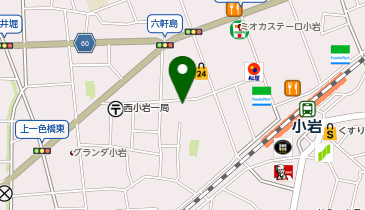 山本医院の地図画像