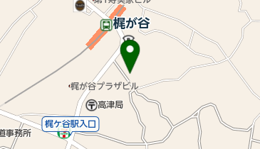 梶ヶ谷うえの整形外科の地図画像