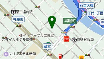 まえだ整形外科 博多ひざスポーツクリニックの地図画像